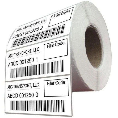 Printed Barcode Labels