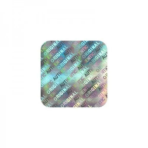 Silver Hologram Sticker