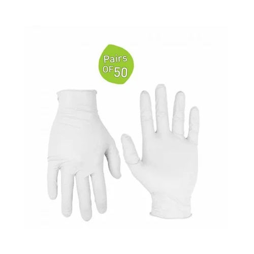 White Latex Gloves