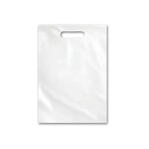 With Handle Non Woven D Cut Carry Bag 12x16x12 For Food Packaging