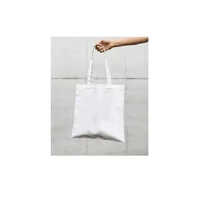 Easy To Carry Highly Demanded Reusable Jute Carry Bag - Color: Camel/White