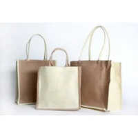 Eco Friendly Reusable Jute Carry Bag - Color: Brown