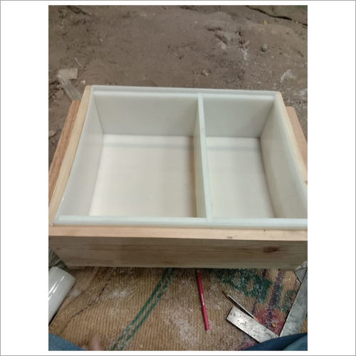 White Partition Soap Mould