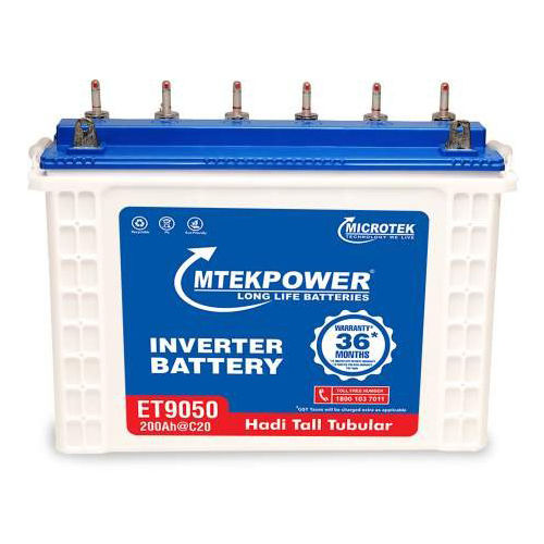 Microtek Et 9050-200Ah Mtek Power Tall Tubular Battery Sealed Type: Sealed