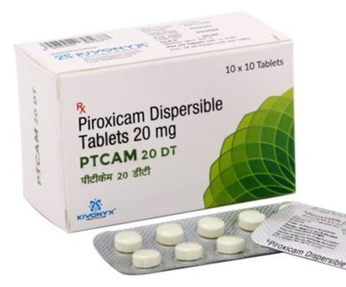 20mg Piroxicam Dispersible Tablets