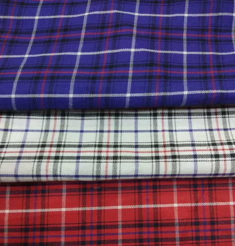 Cotton Checked Fabric