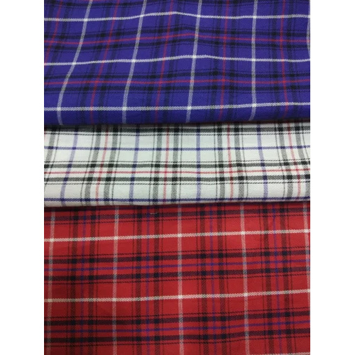 Soft Yarn Dyed Checks Shirting Fabric