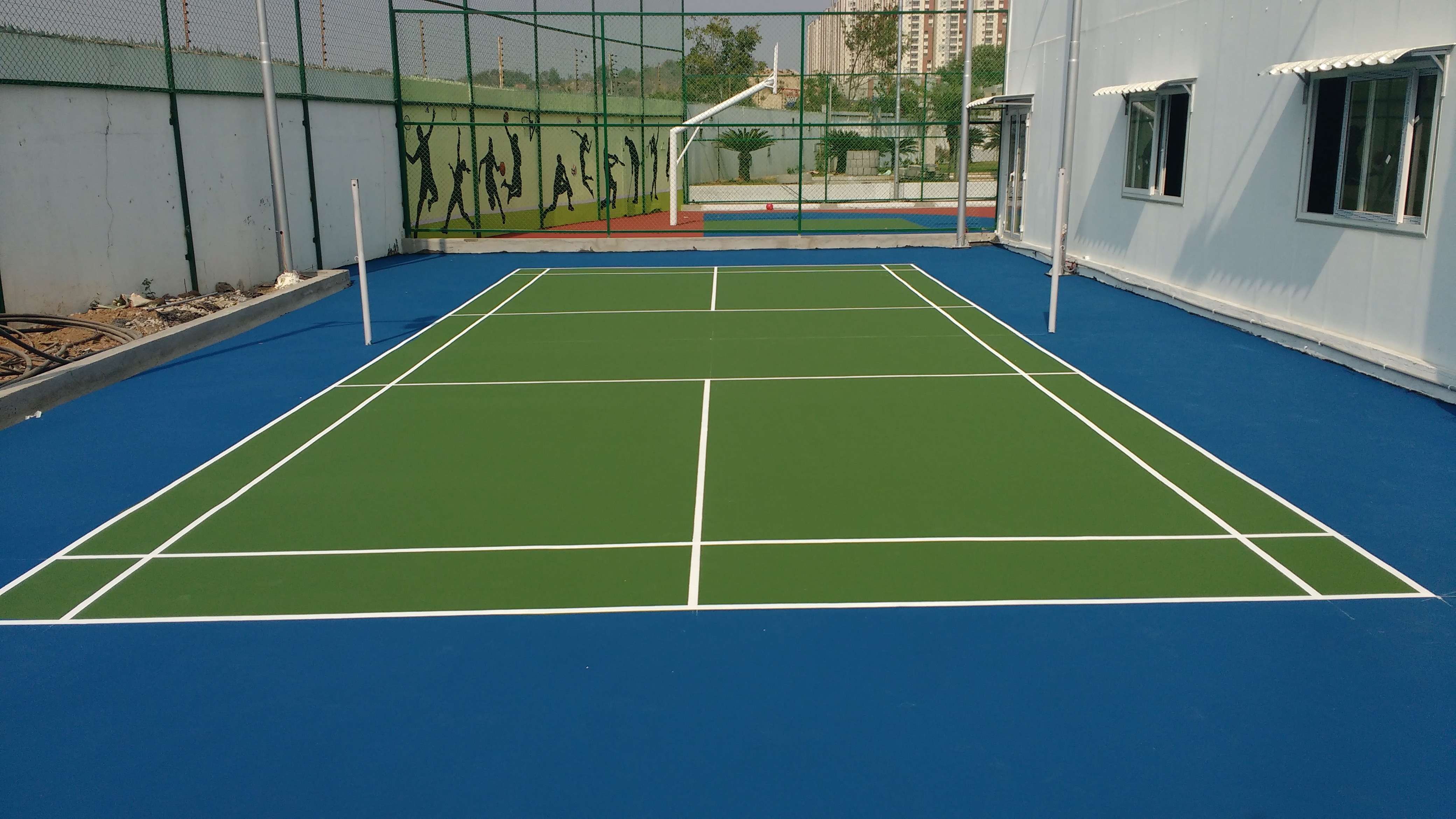 Badminton Synthetic Court