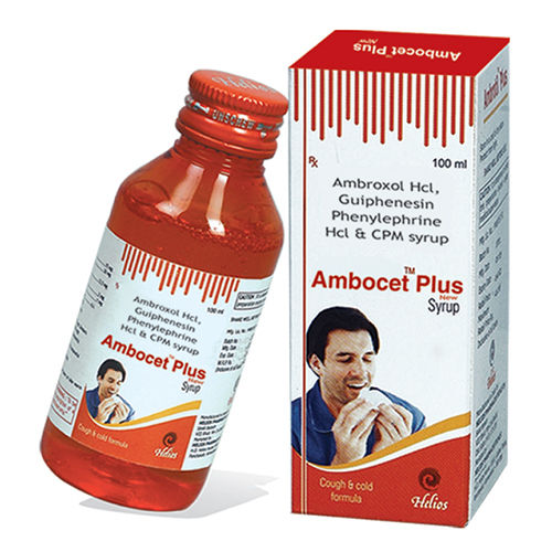 Ambroxol Hcl Guiphenesin Phenylephrine Hcl And Cpm Syrup General Medicines