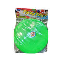Flying Disc Toy - High-quality Plastic, Various Sizes Available, Vibrant Green Color, Round Shape | Promotes Outdoor Fun And Motor Skills Development
