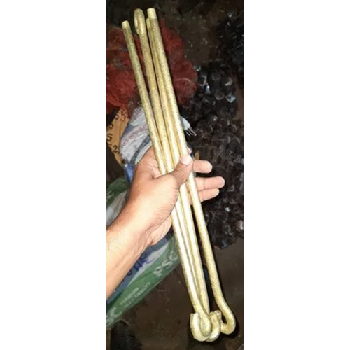 Piston Rod - High-Grade Metal, 18" Size, Silver Color | Durable, Corrosion-Resistant, Minimal Maintenance, Industrial Applications
