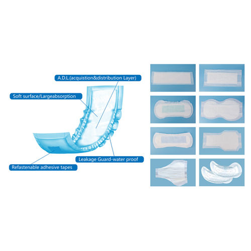 Disposable Incontinence Pads Age Group: Adults