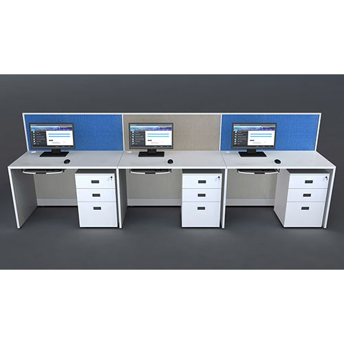 Machine Made Lw-Ns1 Non Sharing Linear Workstation