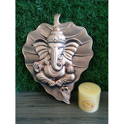 Silver Puja N Pujari God Ganesha Photo With Frame