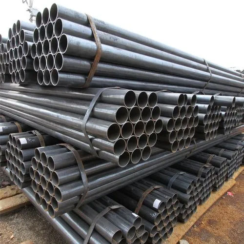 Grey Stainless Steel Round Pipes