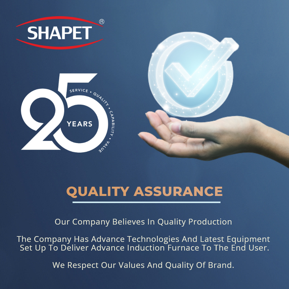 Induction Based Gold Melting Machine 10 Kg. With Tilting Unit