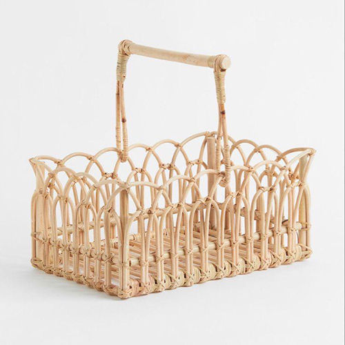 Natural Rattan Cane Basket