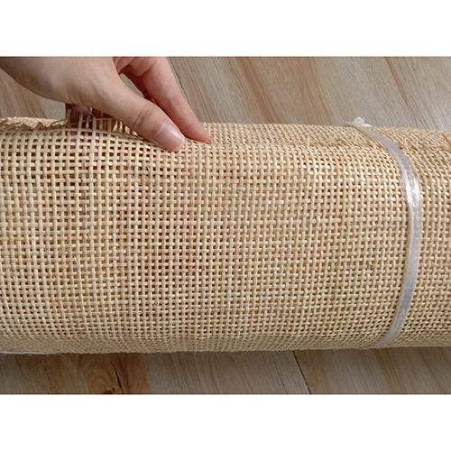 Natural Rattan Cane Square Webbing Mesh