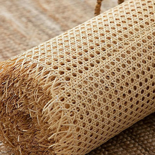 Natural Rattan Cane Open Webbing Mesh