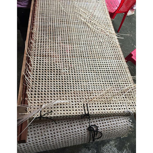 Natural Rattan Cane Single Star Webbing Mesh