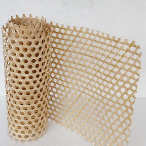 Natural Bamboo Cane Webbing Mesh