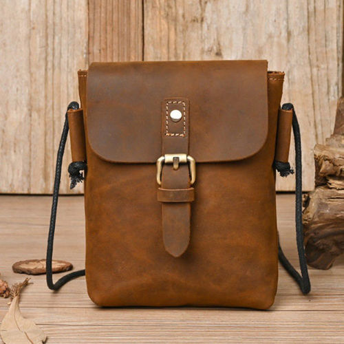Ladies Brown Backpack Bag