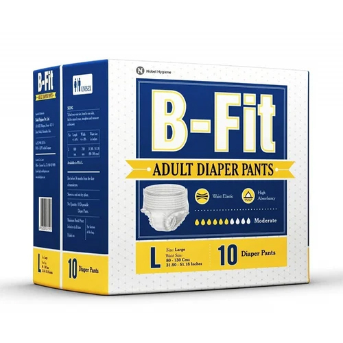 B Fit Adult Diapers Pant Large