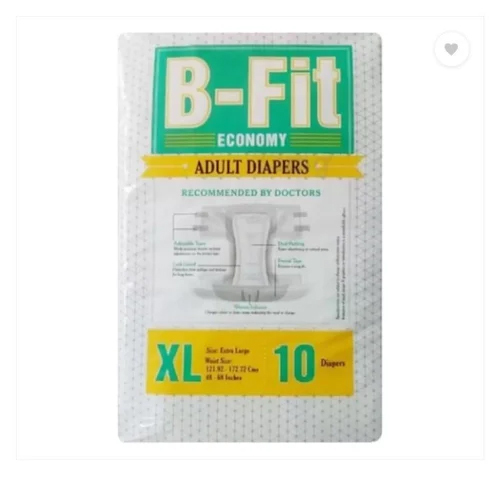 B Fit Economy Adult Diapers