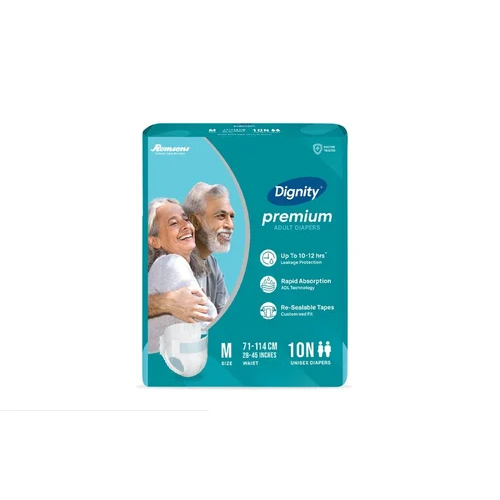 Dignity Premium Adult Diapers Medium