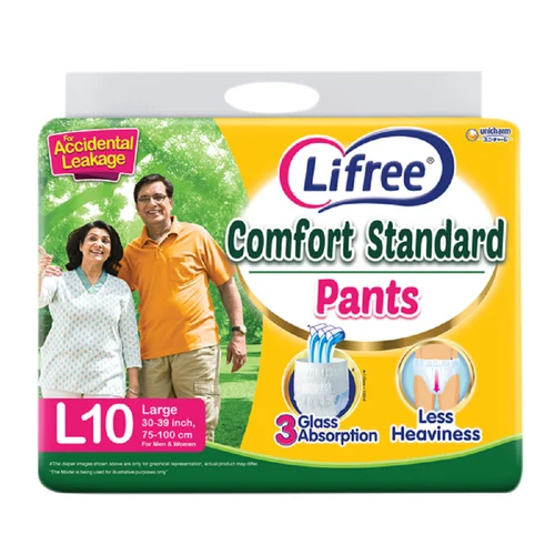 Lifree Comfort Standard Adult Diaper Pants Large