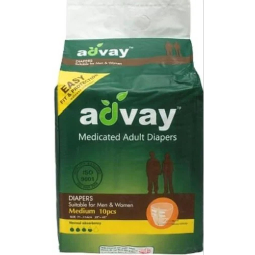 Advay Medicated Adult Diaper Medium