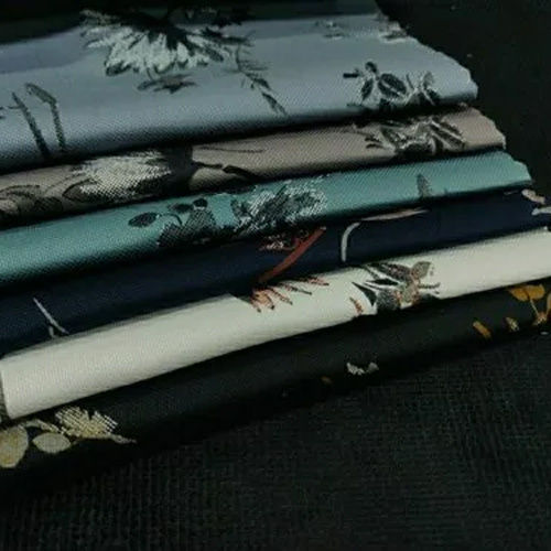 Multicolor Printed Shirting Fabric