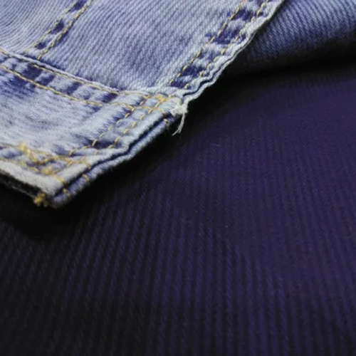 Indigo Code Shirting Fabric