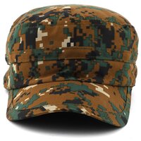 Militia Cap Camouflage Nato - Customized Size, Camouflage Color | Unisex Design For All Seasons, Casual Style For Outdoor Activities