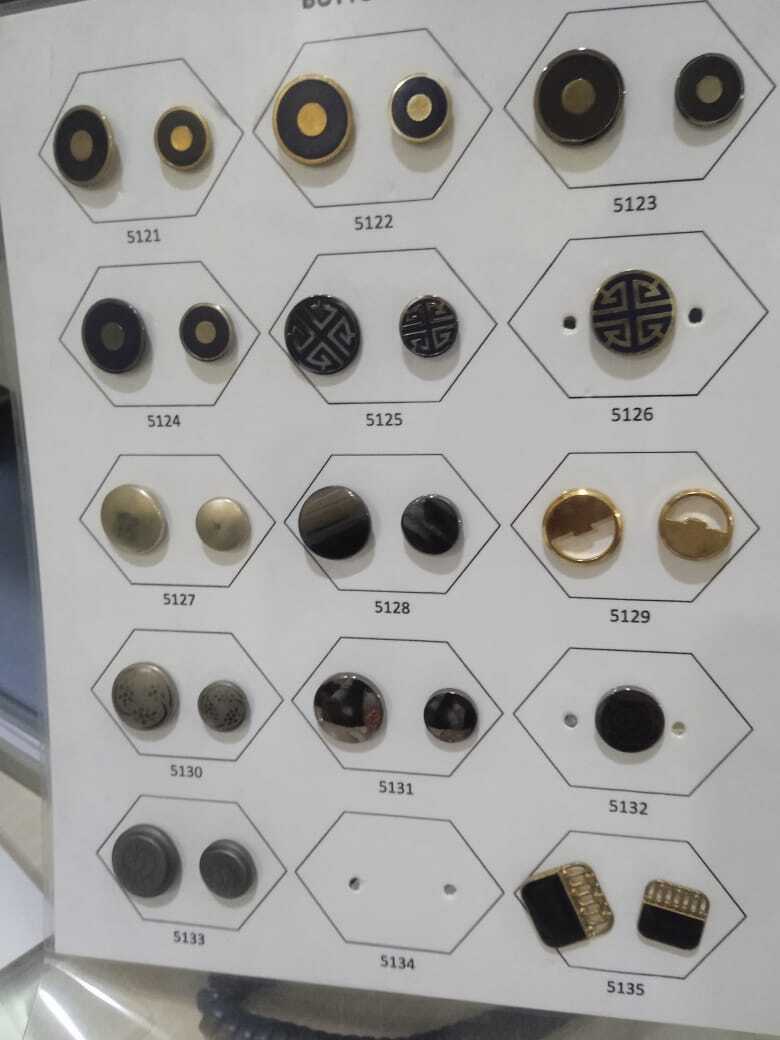 Designer Metal Button