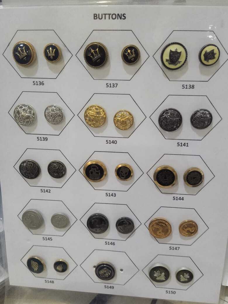 Designer Metal Button