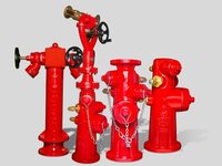 MS Red Fire Hydrant System For Industrial