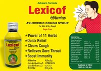 herbal cough syrup