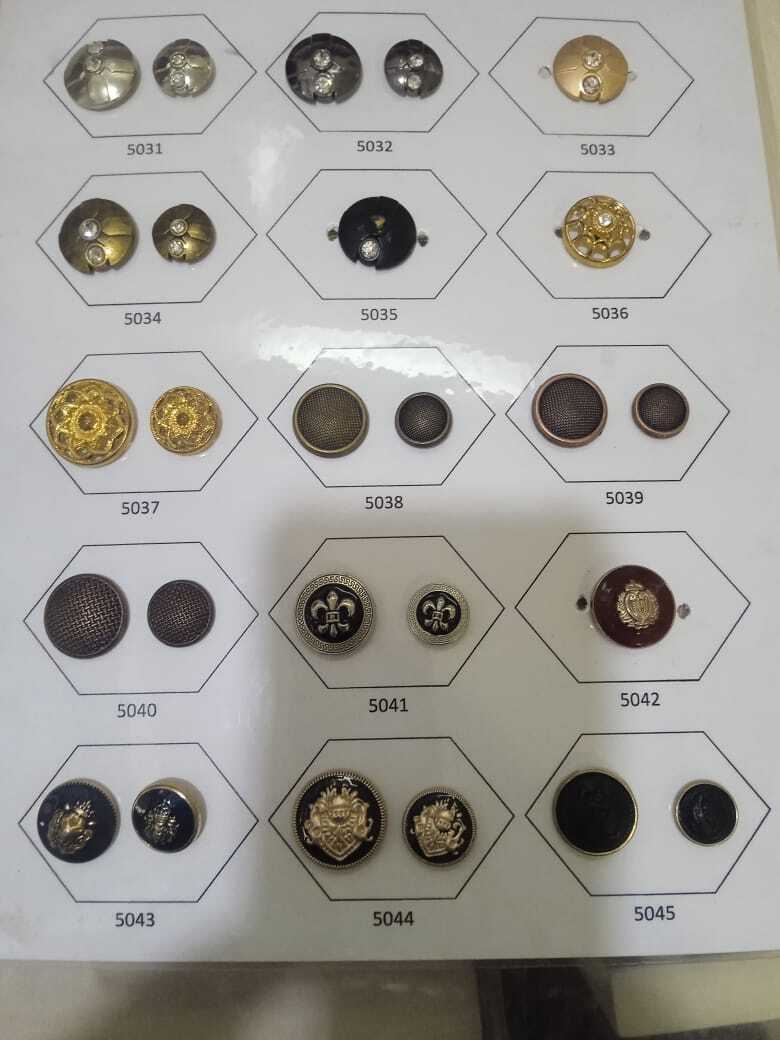 Suit Metal Button
