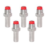 Pig Water Nipple Small Hex (filter Cap) - Stainless Steel, 12 Inch Size, Gray Color | Automatic Water Flow System, Rust-proof And Corrosion-resistant