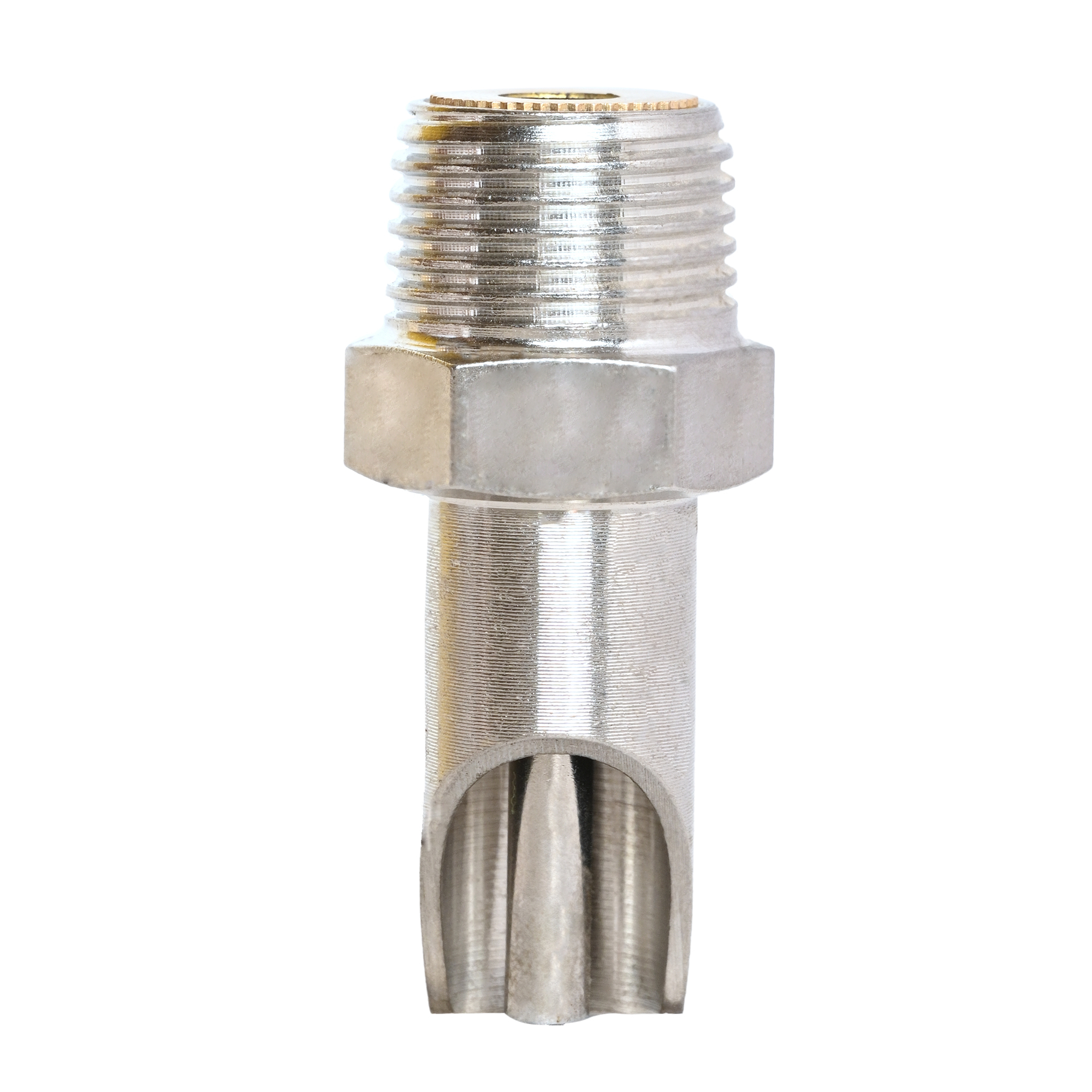 pig water nipple small hex (Brass Cap)