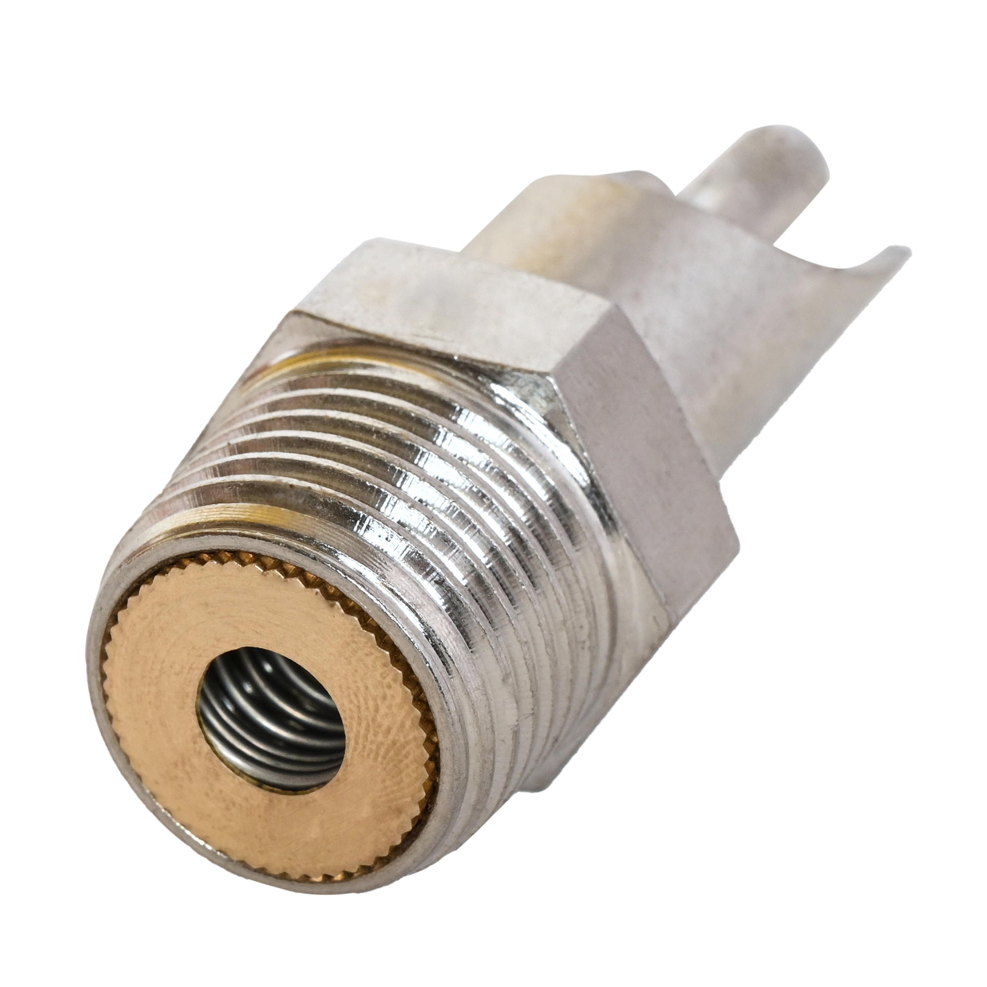 pig water nipple small hex (Brass Cap)