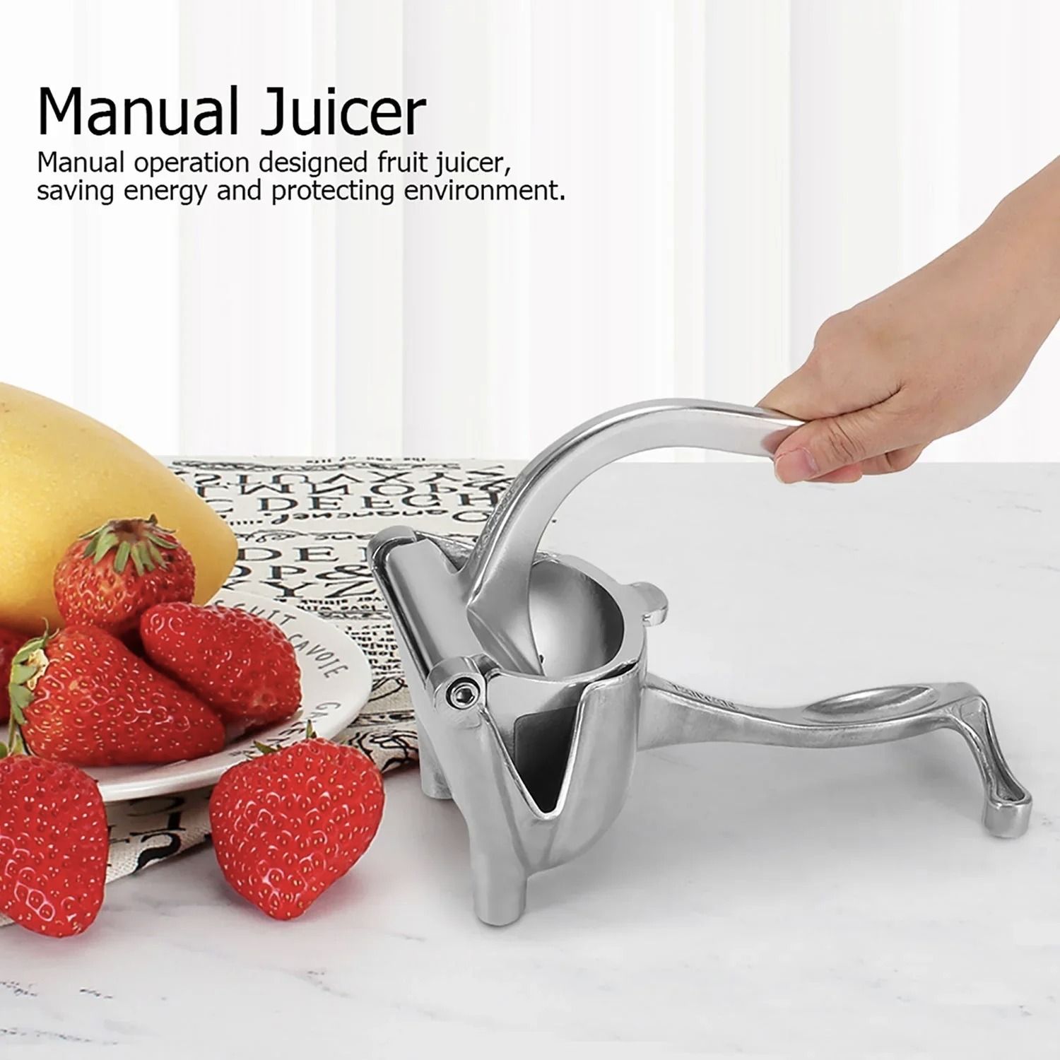 ALUMINIUM PRESS JUICER