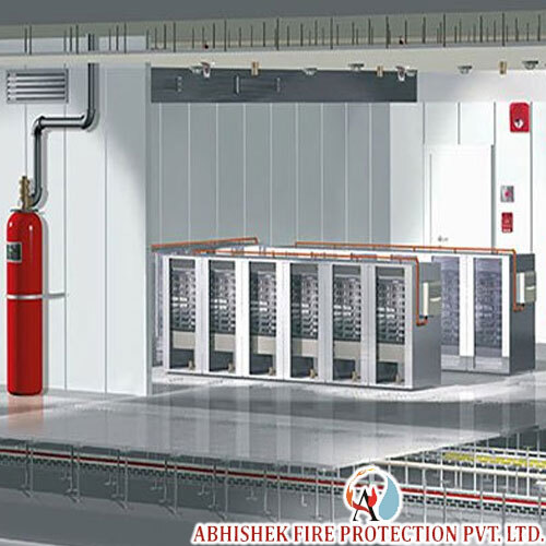 Server Rack Fire Suppression System