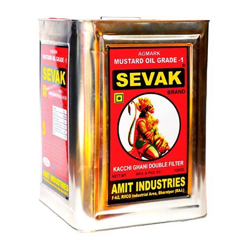 15 KG Kachi Ghani Mustard Oil