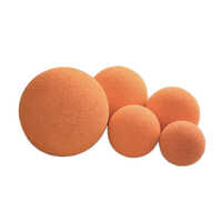 Brown Concrete Pump Cleaning Ball
