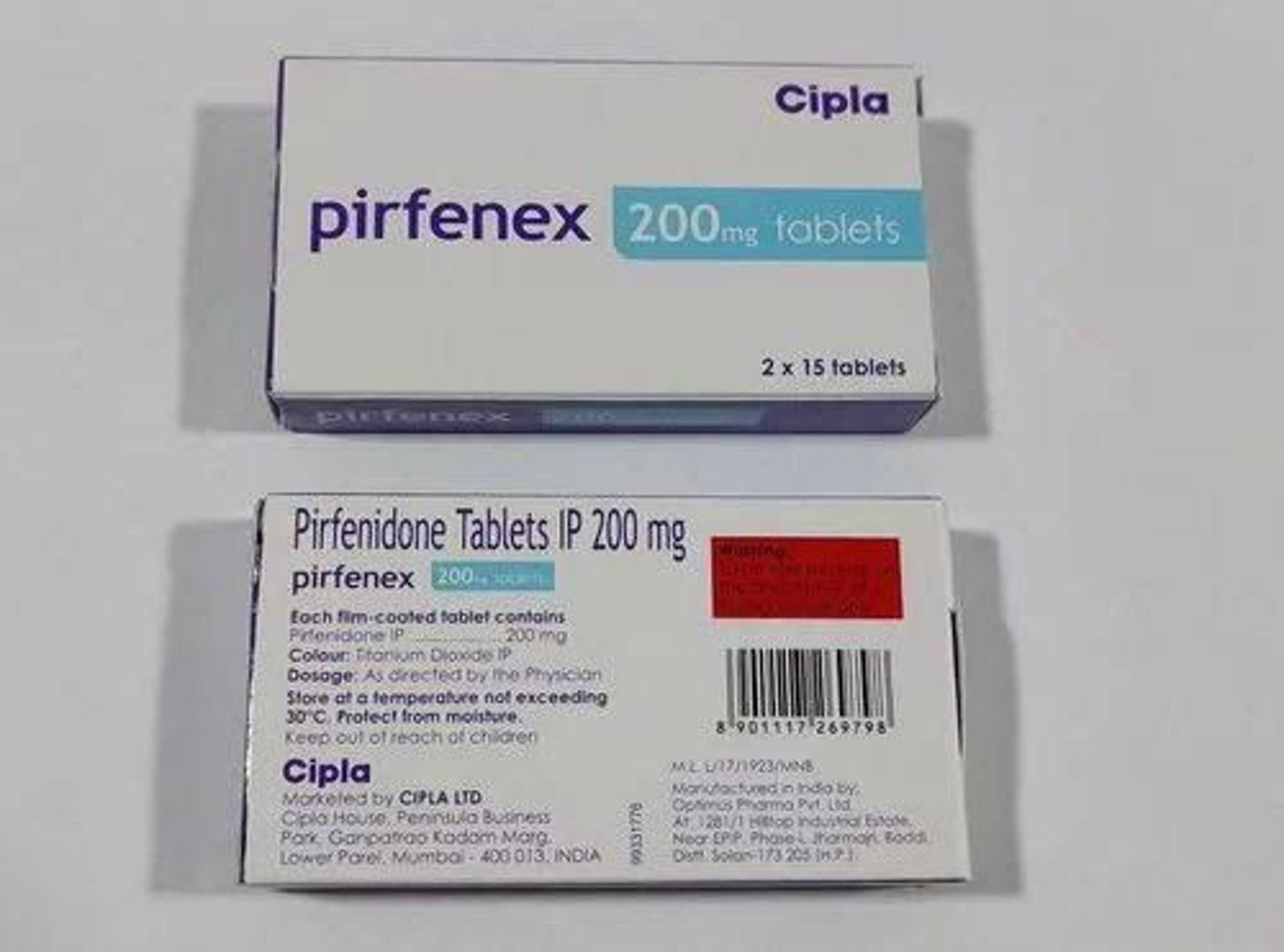 Pirfenex Tablets 200mg