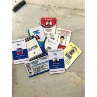 Office Id Card - Pvc Material, Custom Sizes, Multicolor, Variable Thickness | Durable, Easy To Customize, Ideal For Employee Identification