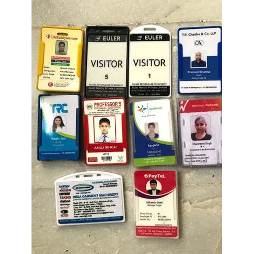 Multicolor Pvc Id Card