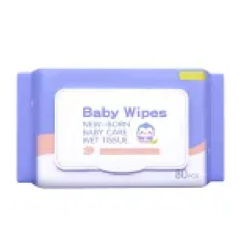 80PCS Wet Wipes Comfortable No Stimulation Baby Wipes